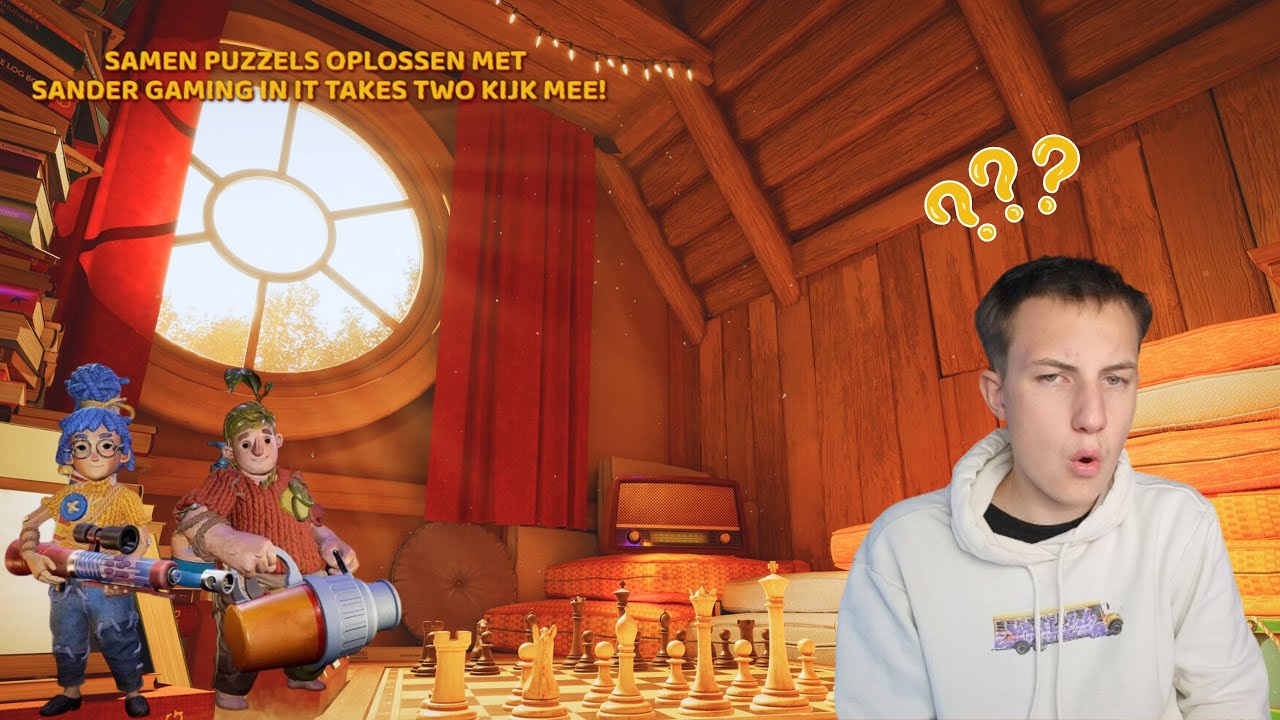 LIVE:SAMEN PUZZELS OPLOSSEN MET SANDER GAMING IN IT TAKES TWO KIJK MEE!