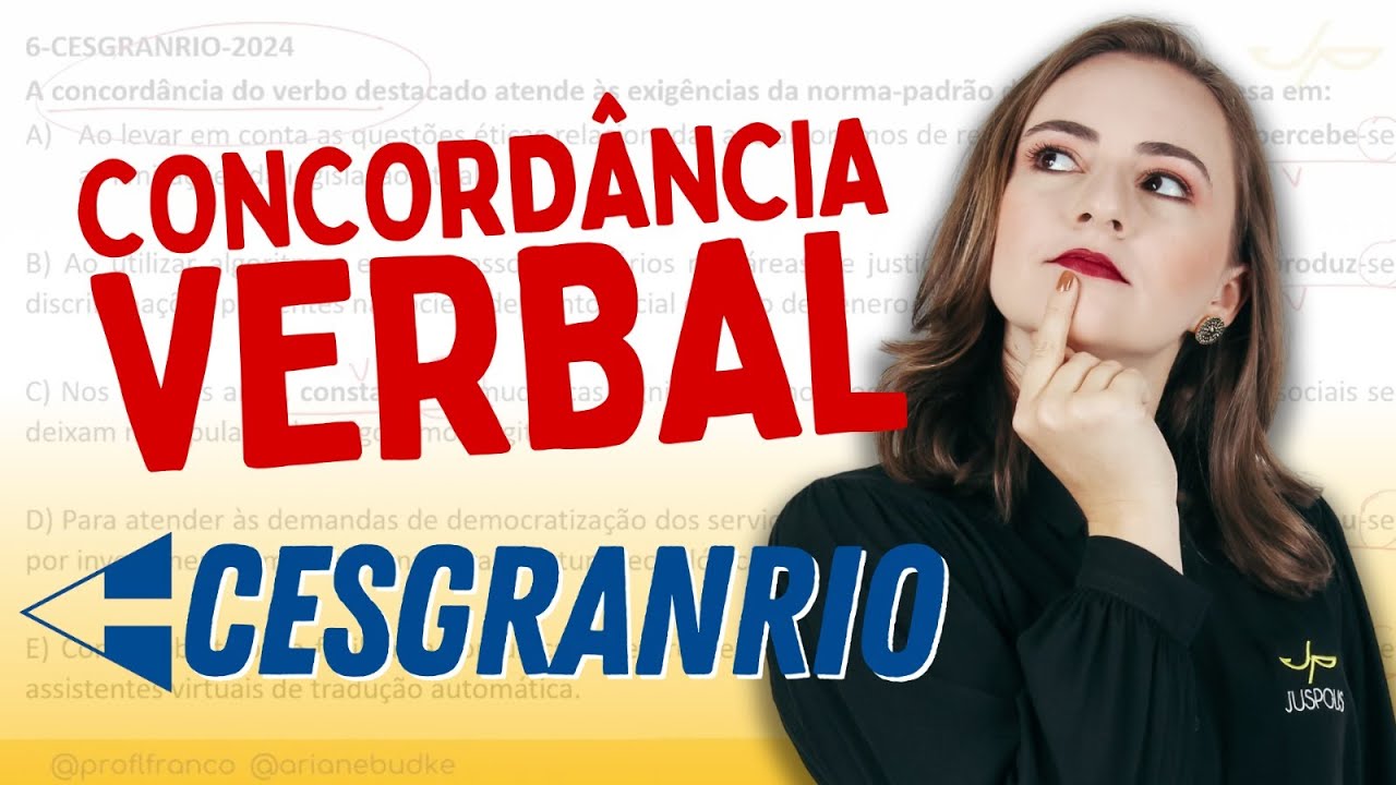 Como resolver as questões de CONCORDÂNCIA VERBAL e PARTÍCULA SE da CESGRANRIO? - Português