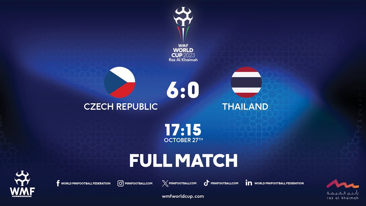 WMF World Cup 2023 I Day 2 I Czech Republic - Thailand I Full match