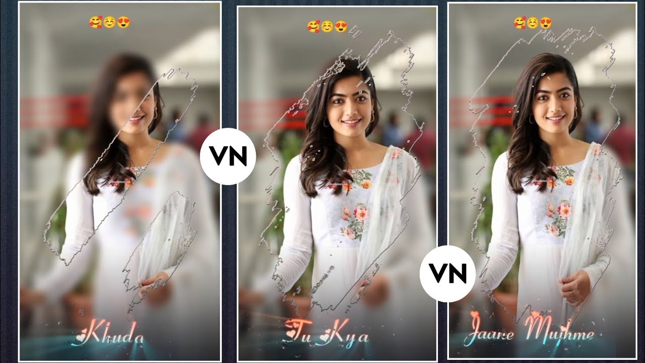 How to edit Trending status video 🥰 || Editing Kaise karen Vn App se || #vn #edit 