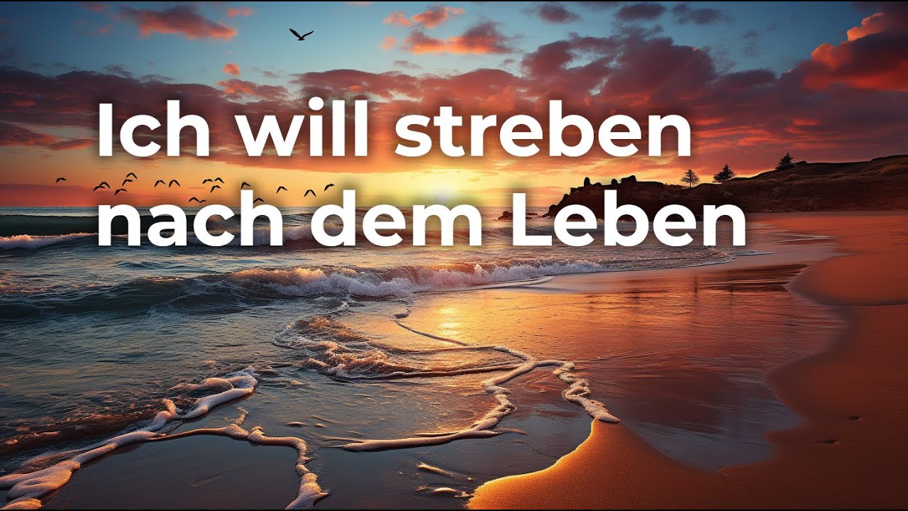 Ich will streben nach dem Leben [Christliche Lieder]