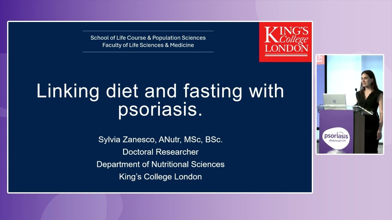 Linking diet and fasting with psoriasis - Sylvia Zanesco