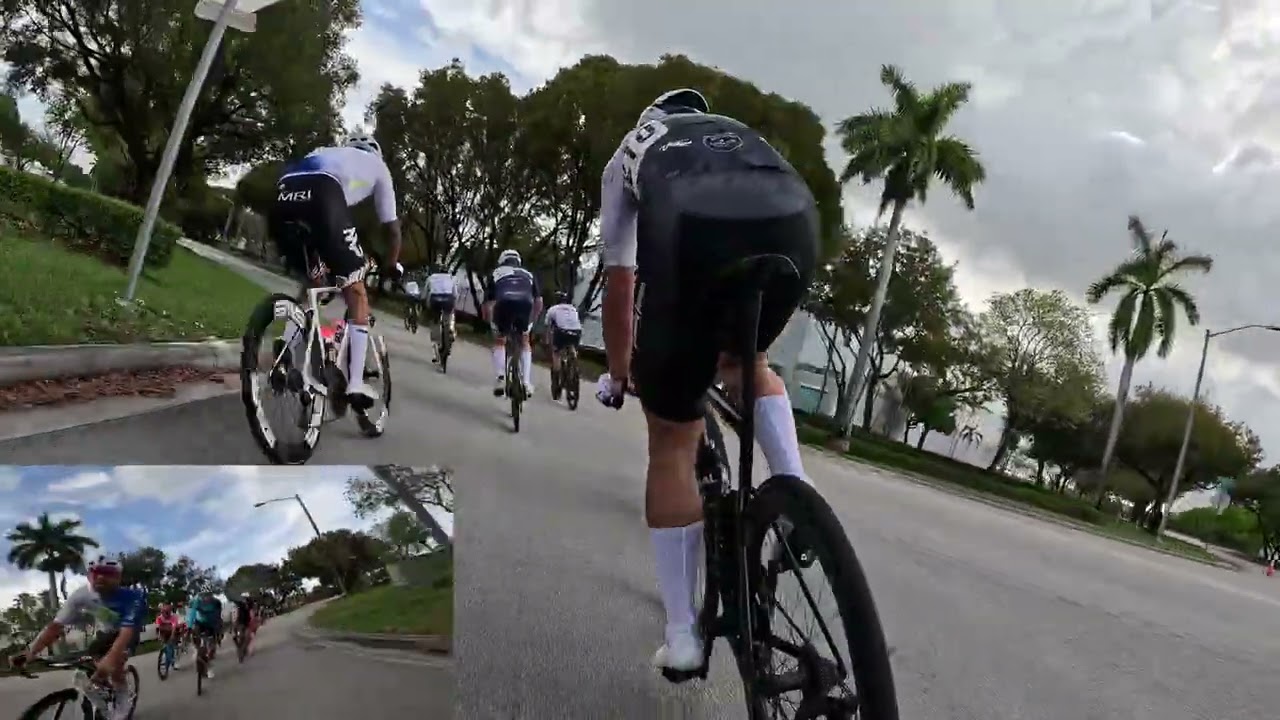 88 Cycling Miami Prix Cat 40+. 3rd Round