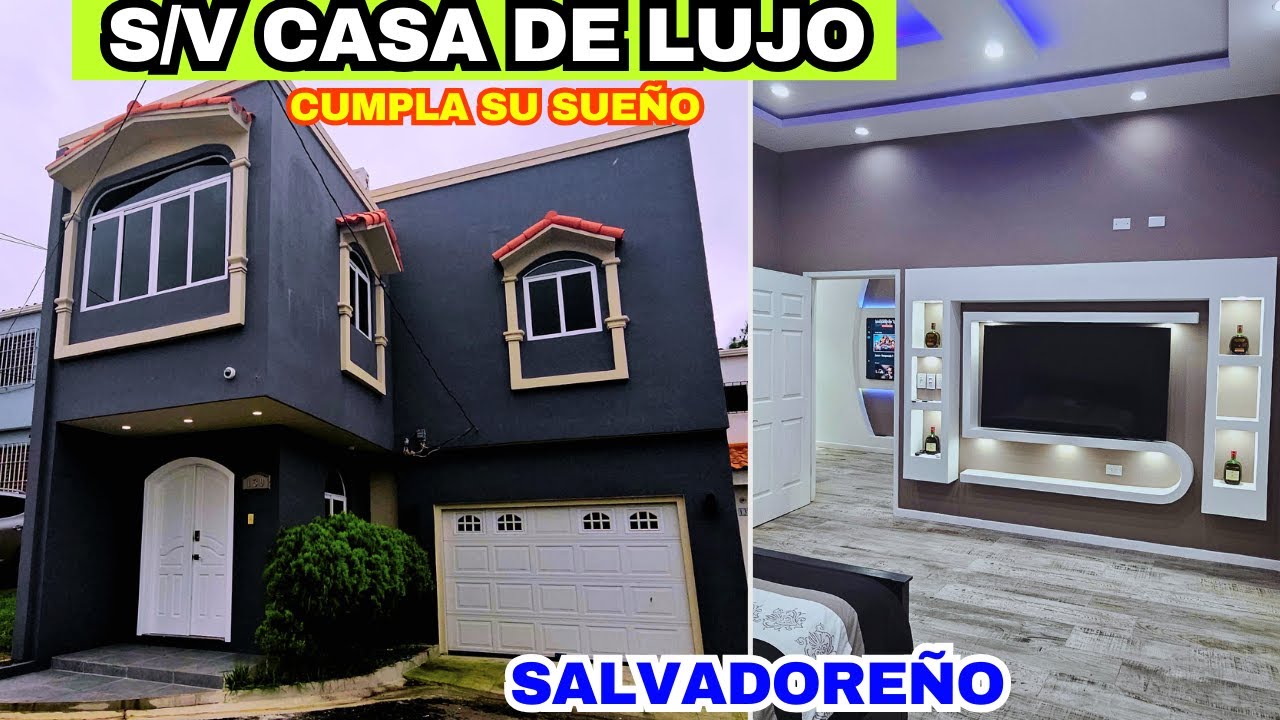 S/V Casa de Lujo. Residencial Villa del Sol  Alta vista Ilopango