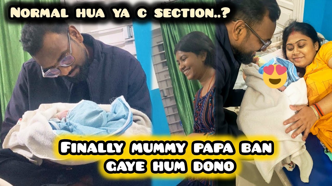 Finally Mummy Papa Ban Gaye Hum Dono ❤|| Normal hua ya C-Section @MrMrsNehit 