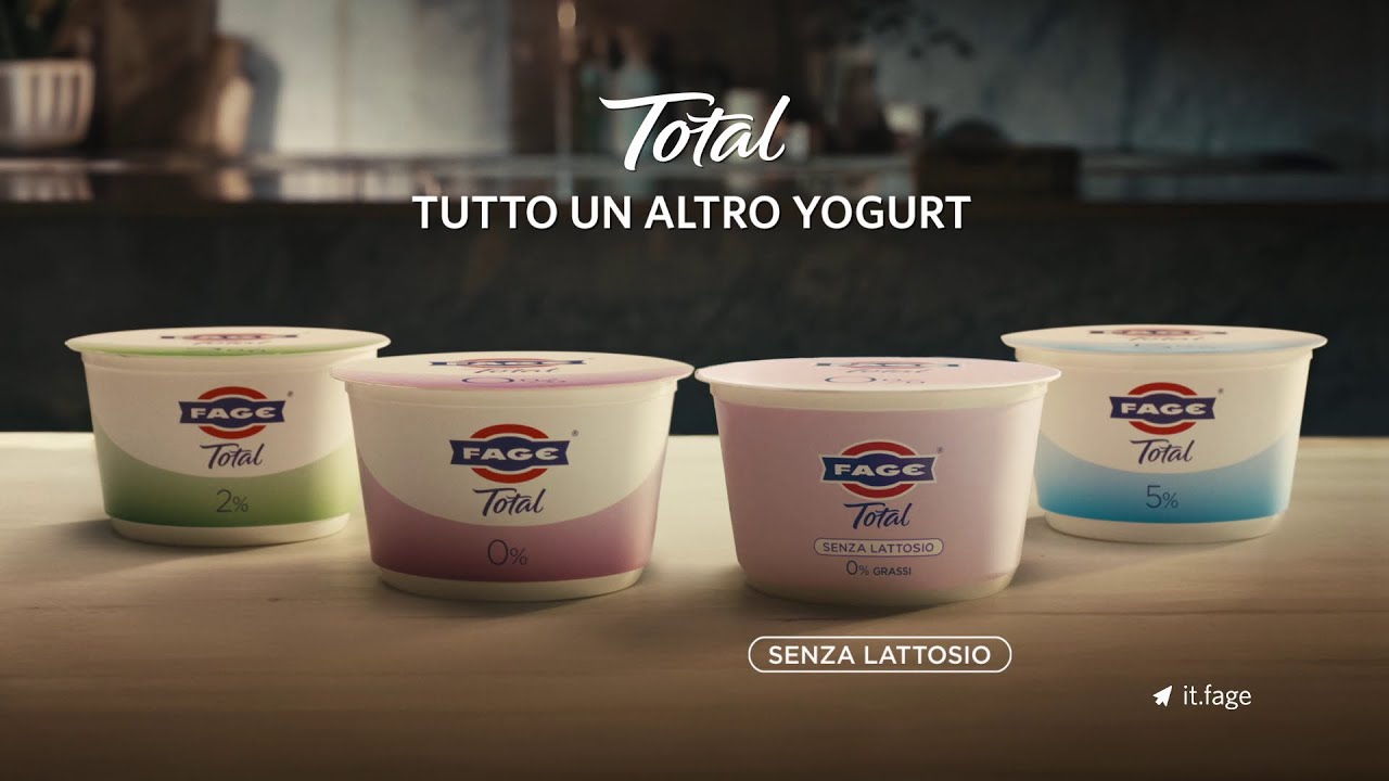 FAGE Total. TUTTO UN ALTRO YOGURT