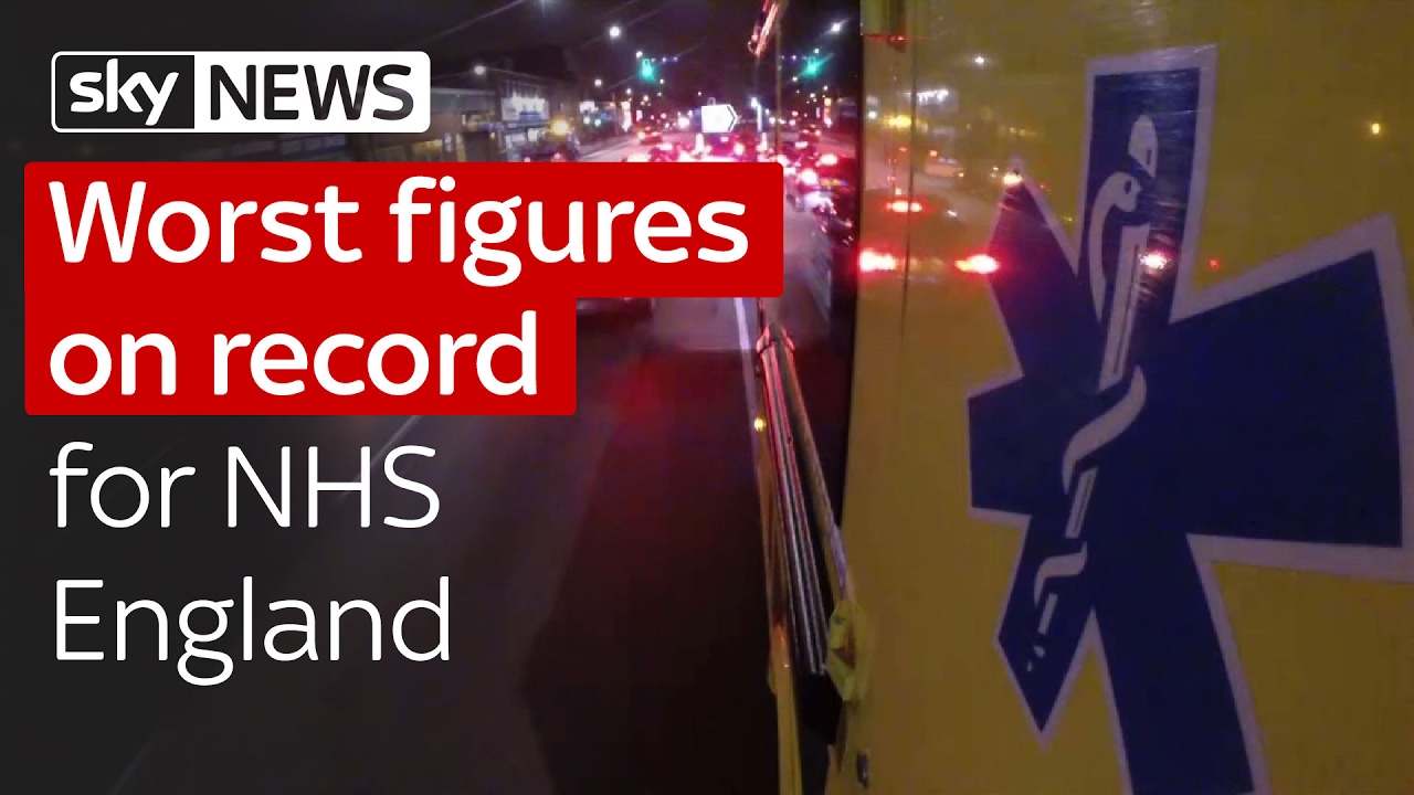Worst figures on record for NHS England