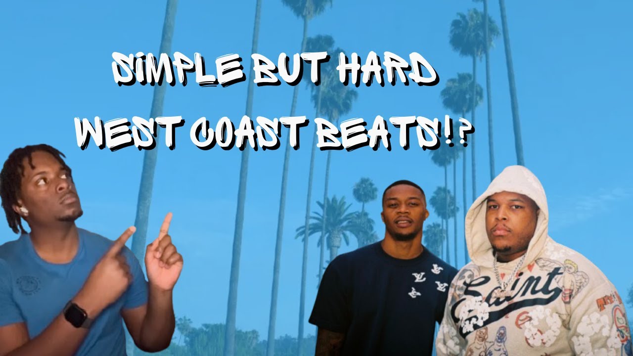 How I make HARD but SIMPLE West Coast Beats | How To Make Simple West Coast Beats