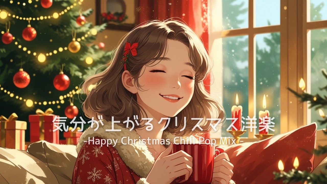【洋楽】気分が上がるクリスマス洋楽チルポップ　Happy Christmas Chill Pop BGM｜Lo-fiチルポップ｜ストレス解消＆集中