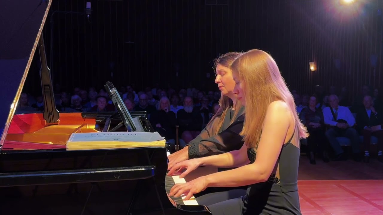 Bach/Kurtag „Nun komm‘ der Heiden Heiland“ | Klavierduo Cristina Marton-Argerich & Antonia Miller 