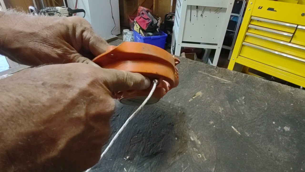 No editing Real time pull cord replacement on Stihl HS82T