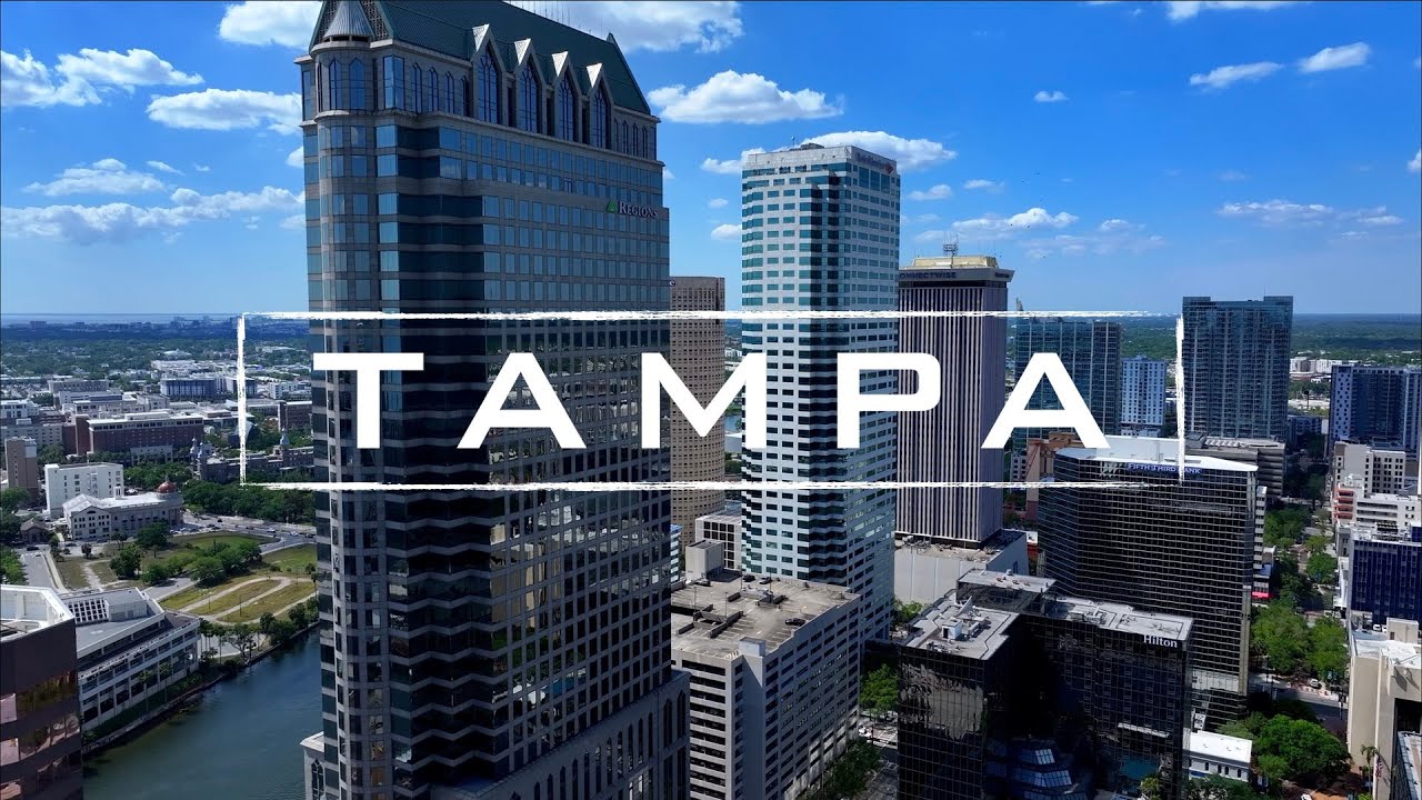 Tampa, Florida 2025 | 4K Drone Footage