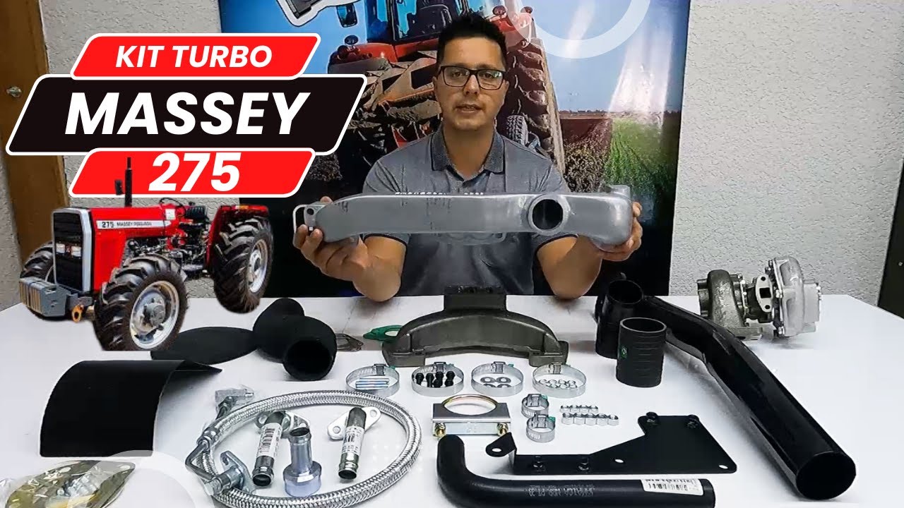 KIT TURBO TRATOR MASSEY 275 - 283 -290