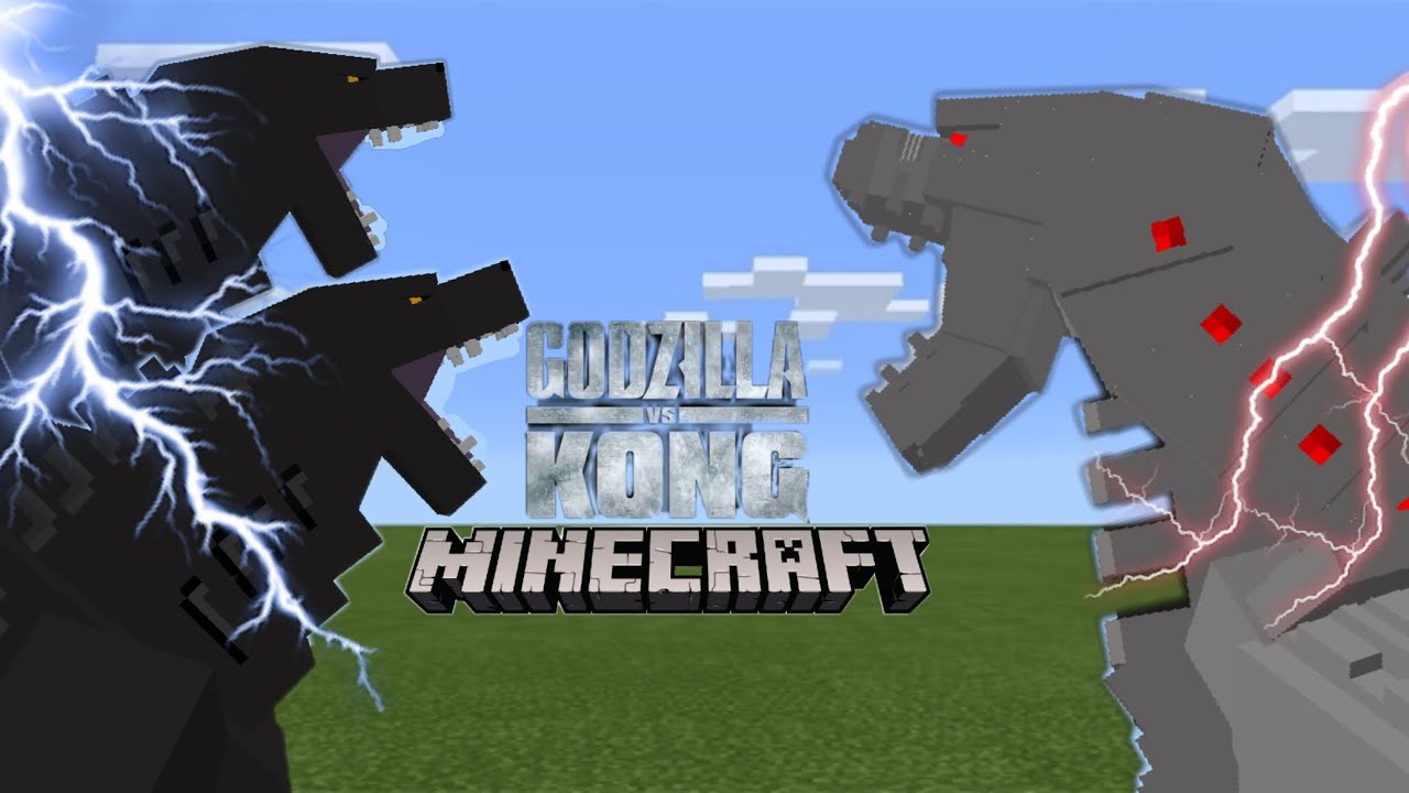 Two Godzilla 2021 vs Mechagodzilla 2021 (Godzilla vs Kong add-on)