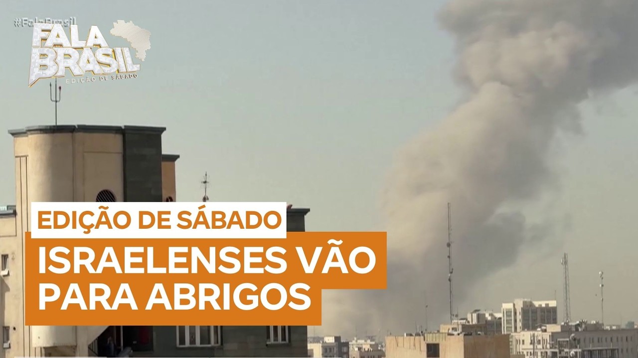 Israelenses correm para abrigo após sirenes tocarem em Tel Aviv