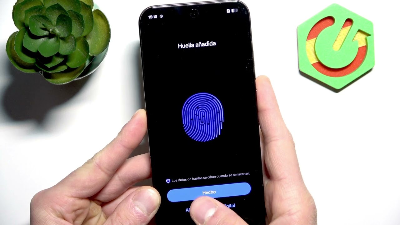 OPPO Reno15 Pro – Cómo añadir huella digital