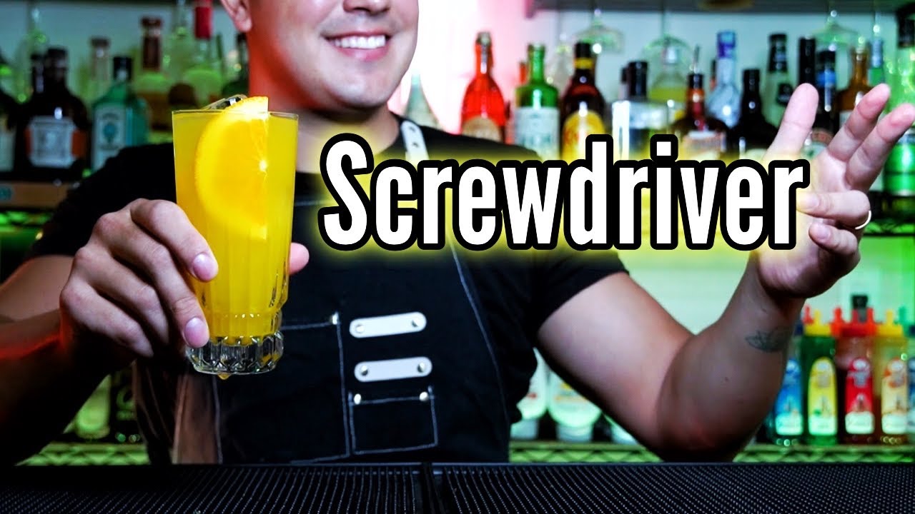 Screwdriver 🍊 #shorts  Coctel Destornillador