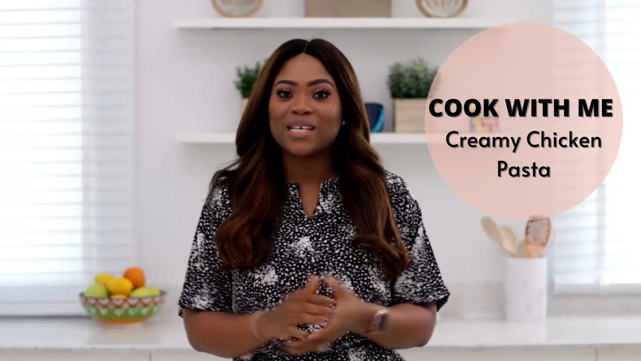 COOK WITH ME - CREAMY CHICKEN PASTA | THE KITCHEN MUSE