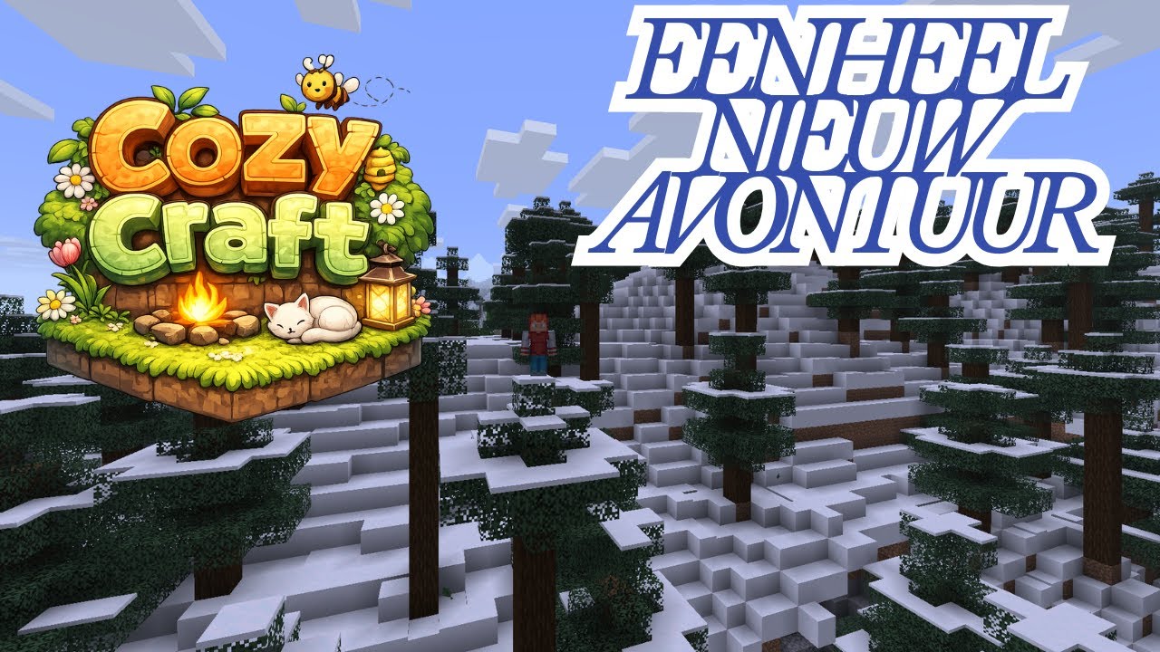 een heel nieuw begin in de CozyCraftSMP