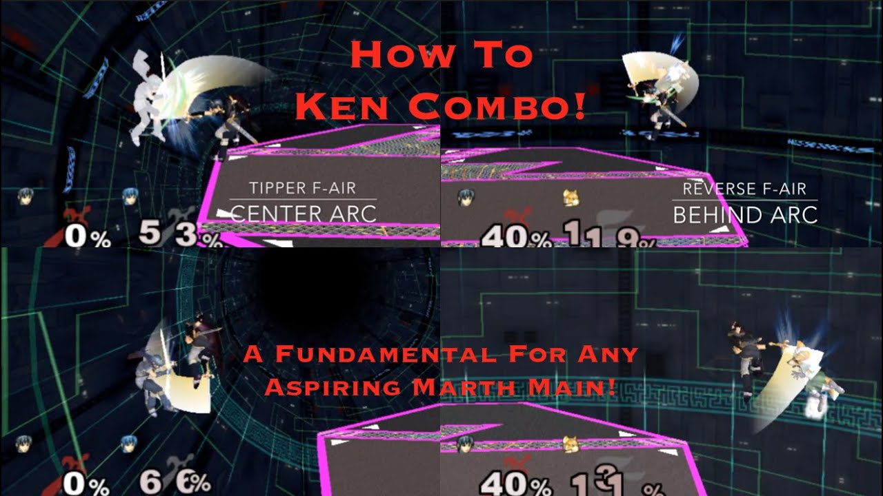 How to Ken Combo - In Depth Guide - Marth - 【Super Smash Brothers Melee】
