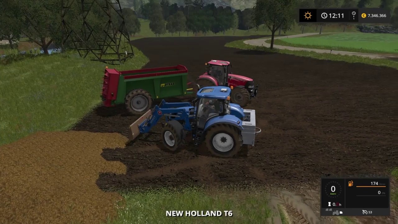 Fs 17-Manure driving/spreading un Old streams