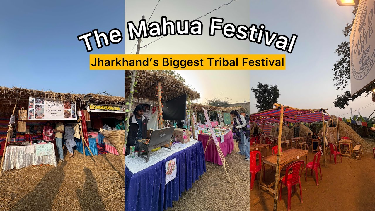 The Mahua Festival❤️| Jharkhand’s Biggest Tribal Festival | RANCHI | #vlog 64 #youtube #fyp #foryou