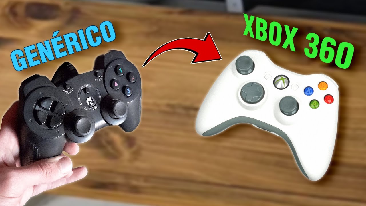 Cómo Convertir tu Joystick Genérico en Xbox 360 y Jugar Cualquier Juego en PC