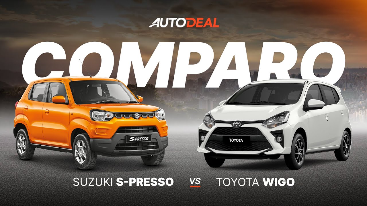 Toyota Wigo vs Suzuki S-Presso Comparo — Behind a Desk
