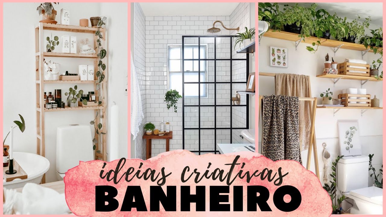 20 IDEIAS CRIATIVAS para o seu BANHEIRO - Eduardo Wizard