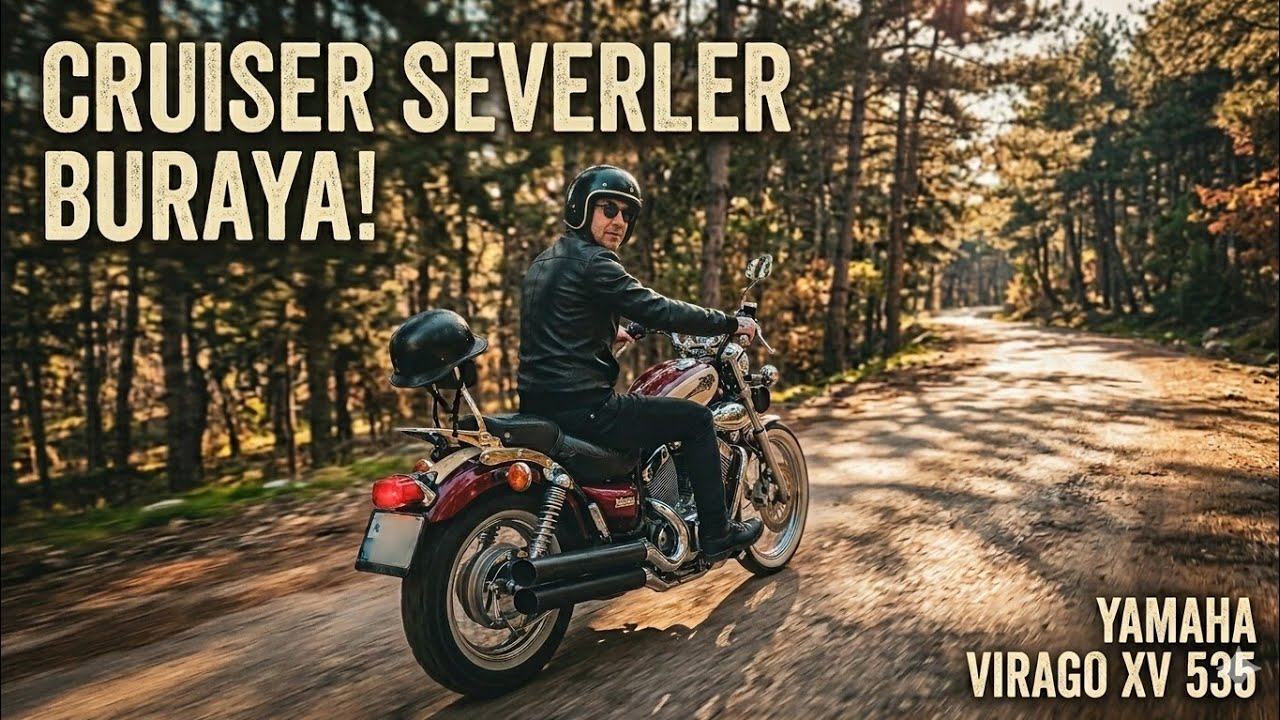 Yamaha virago xv 535 inceleme.Eski delikanlı .Sesi gidişi fena . 260 liraya kalite .