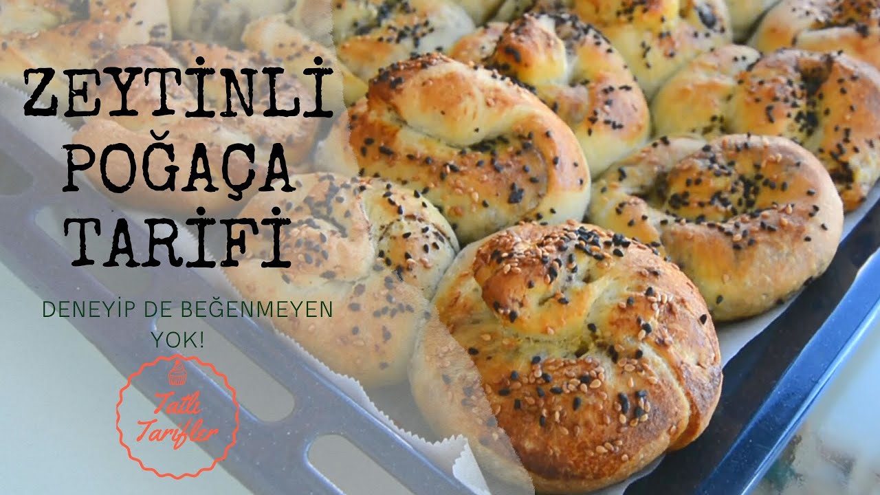 Zeytinli Poğaça Nasıl Yapılır ? / Yumuşacık Bol Malzemeli Poğaça Tarifi