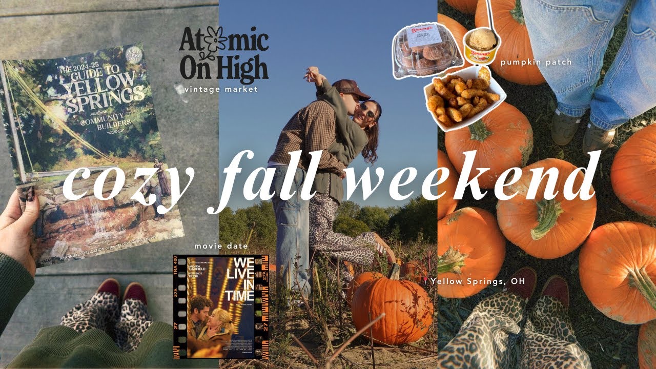 the ULTIMATE fall weekend &hearts; pumpkin patch, vintage market, day trip, movie night