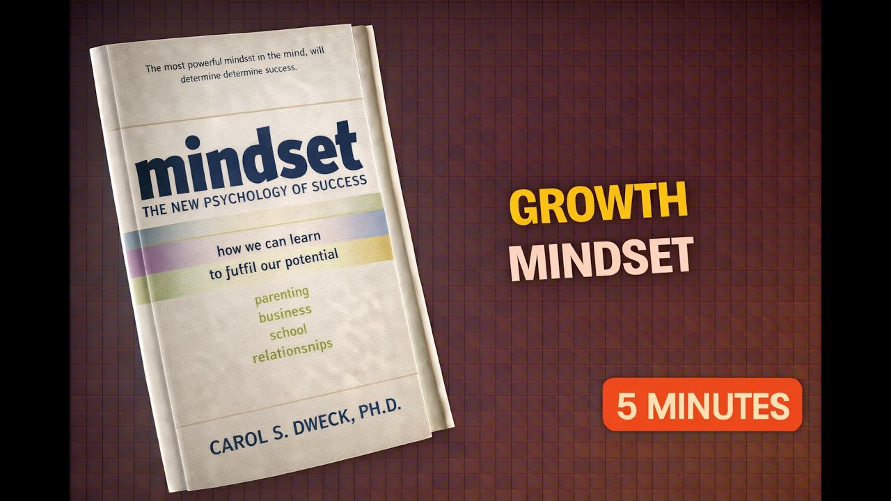 Mindset by Carol Dweck | 5 Minute Summary