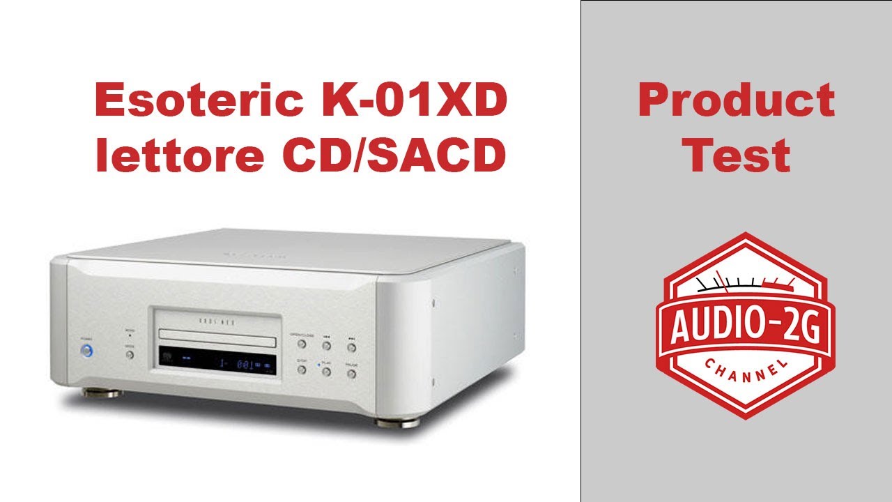 ESOTERIC K-01XD: проигрыватель CD/SACD-DAC