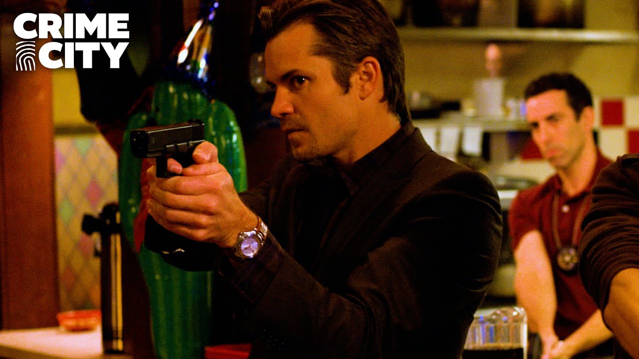 Raylan's Intense Standoff with Clinton | Justified (Timothy Olyphant)