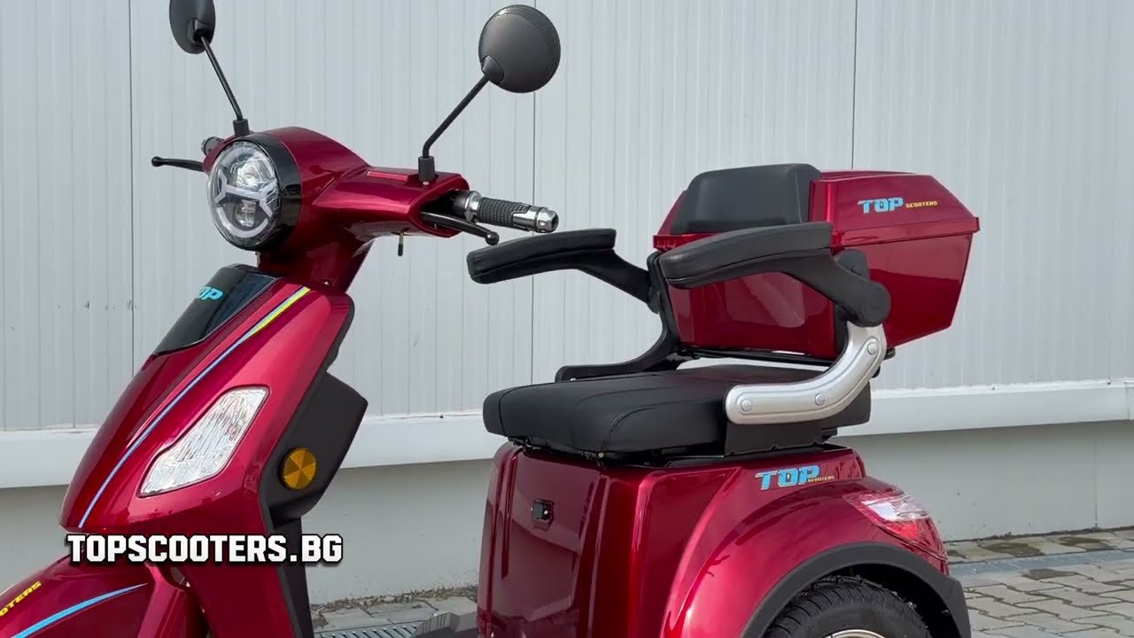 🛺 Електрическа триколка Luxor 60V 1000W – Стабилност, комфорт и мощност в едно