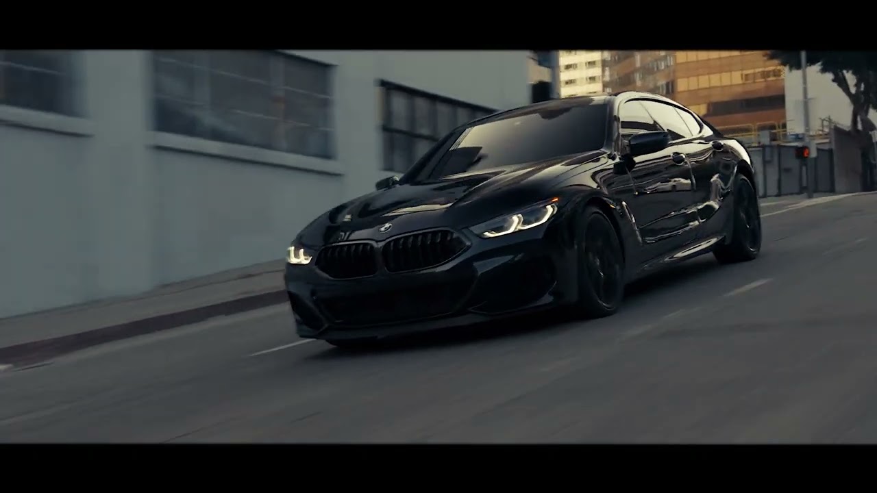 2021 BMW M850 on the streets of Los Angeles