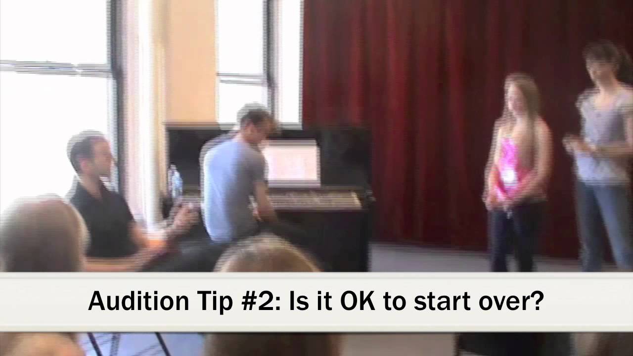 A Class Act NY Acting Studio for Kids and Teens: Marc Bruni Audition Technique Workshop