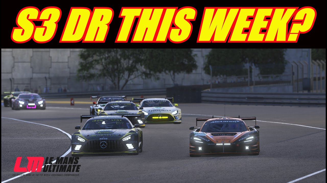 🔴 Le Mans Ultimate - Can I Hit S3 DR This week? 62 Car Grid Chaos At Le Mans Part 2