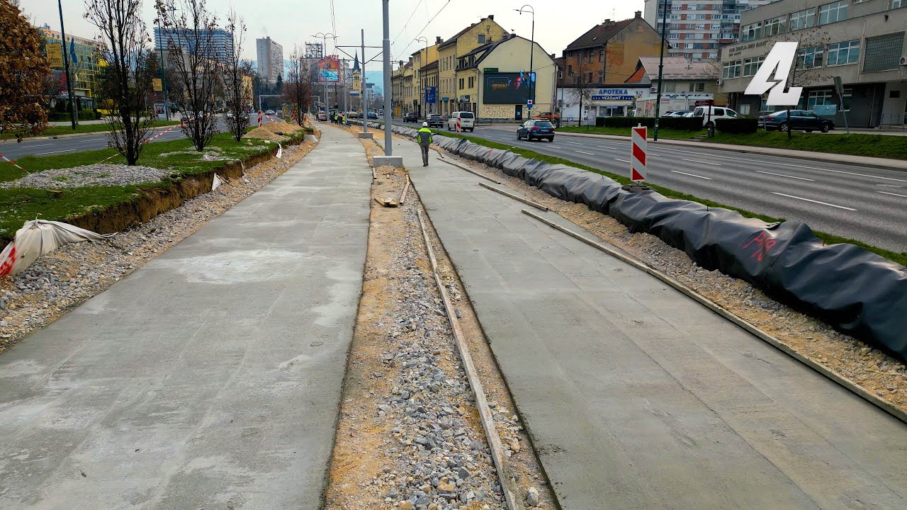 Kako izgleda rekonstrukcija Tramvajske pruge u Sarajevu danas