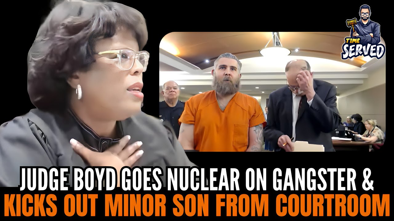 Judge Boyd's OUTBURST Stuns Gang Member's Family in Courtroom!