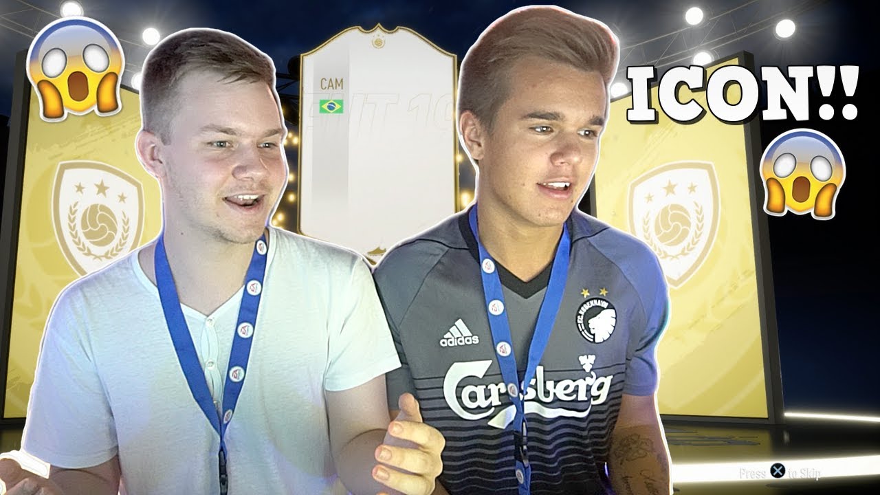 PACKER EN BRASILIANSK ICON I FIFA 19! | PACK CHALLENGE VS JKFIFA!