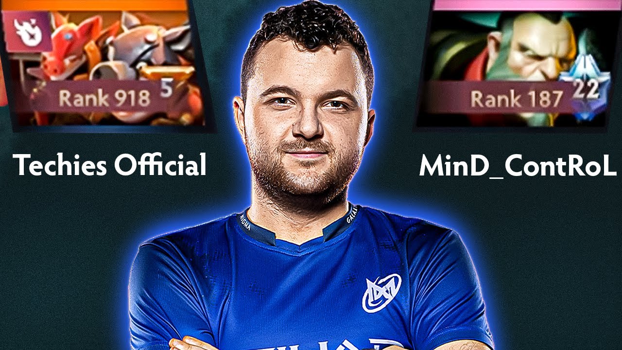 Techies Official vs Mind ControL in 14K MMR🔥