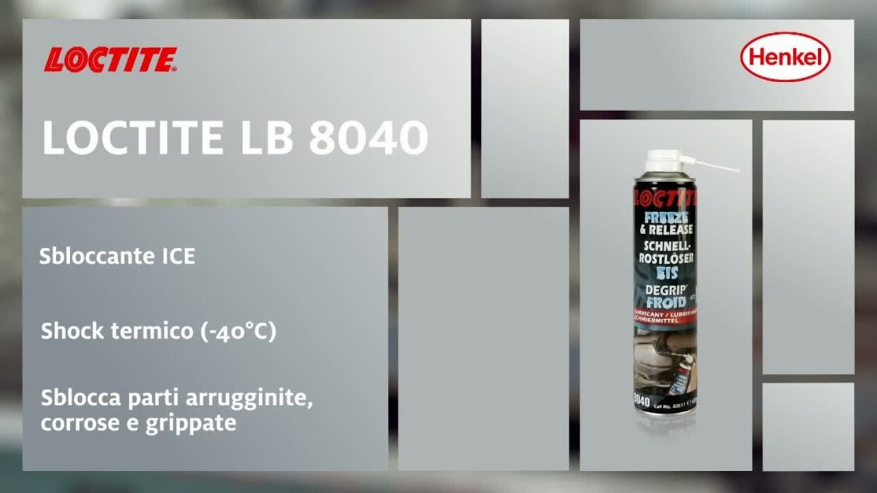 Application Video LOCTITE LB 8040