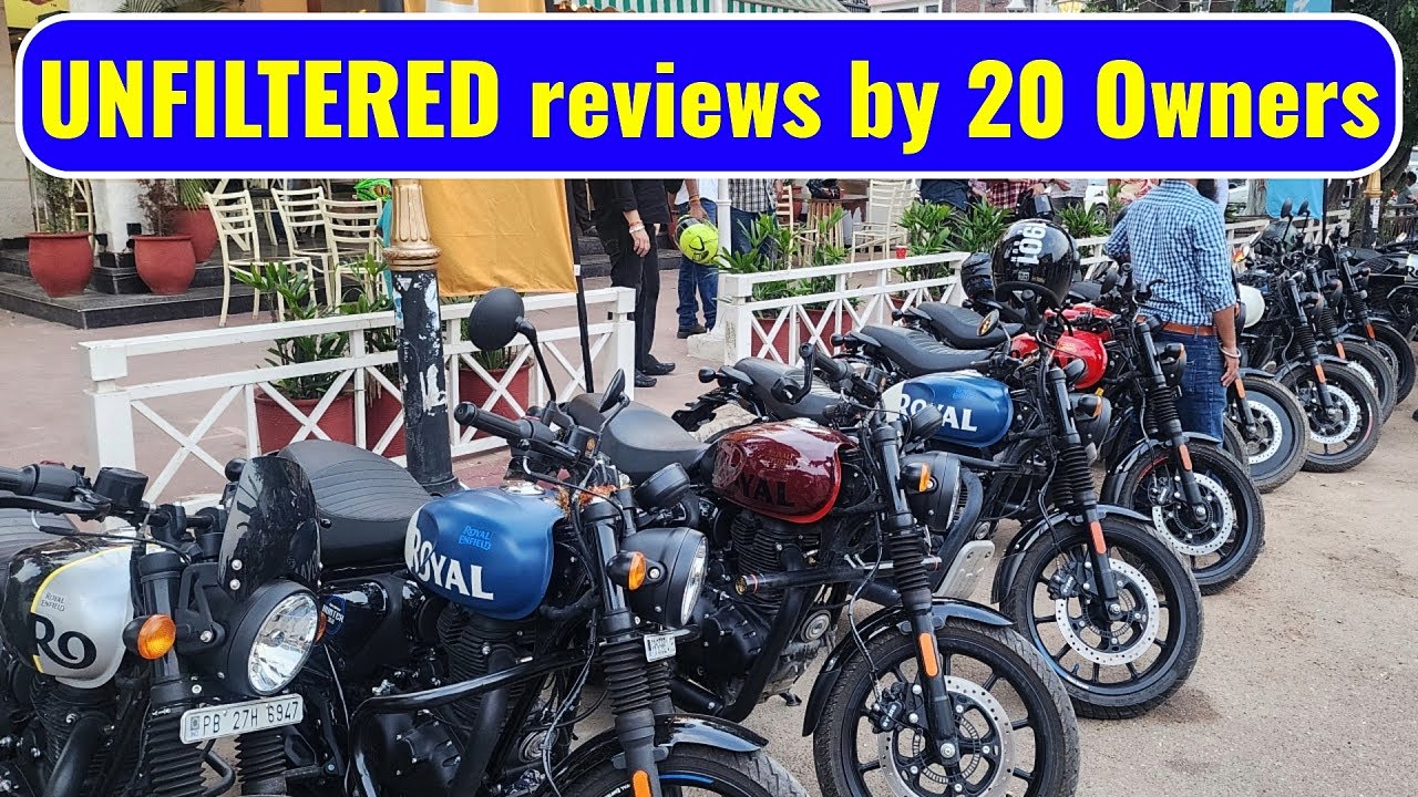 Hunter 350 - Ownership Review by 20 Owners | Modifications, Likes, Dislikes #hunter350 #royalenfield
