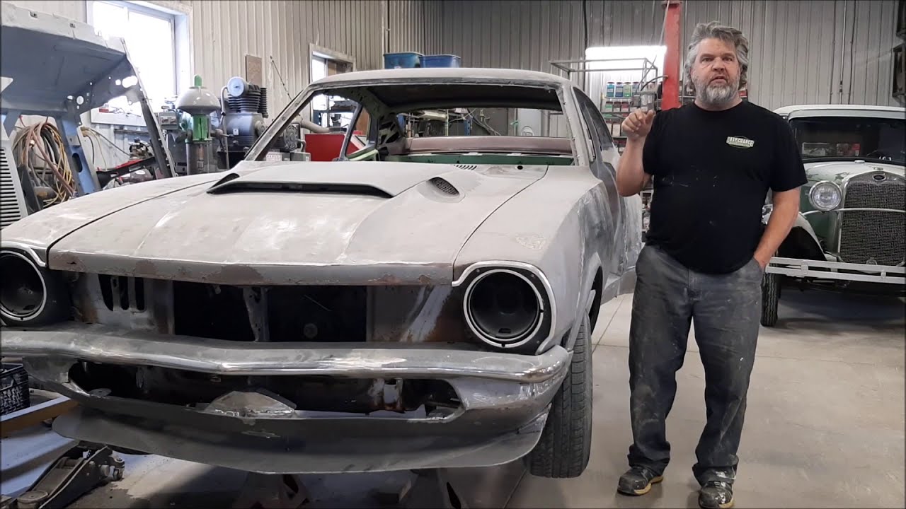 1971 Ford Maverick Resto Mod Metal Work Progress Update, Front End,  lastchanceautorestore com