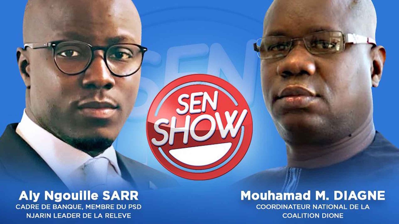 🛑Aly Ngouille SARR et Mouhamad M. DIAGNE sont les invit&eacute;s de Mouhamed DIOP dans Sen Show