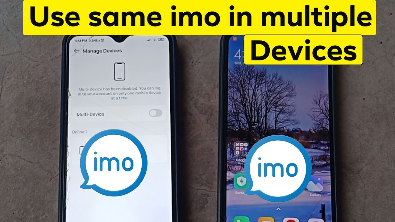 How to Use Same imo in Two Phones (quick and easy method)