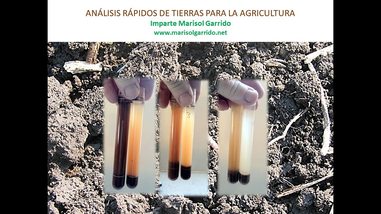 Análisis rápidos de tierras para la agricultura ecológica, biodinámica o regenerativa