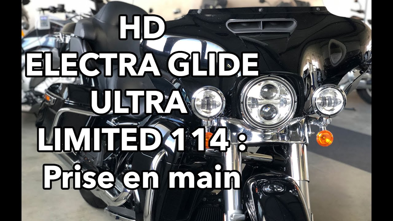 HD Electra Glide Ultra Limited 114 : Prise en main